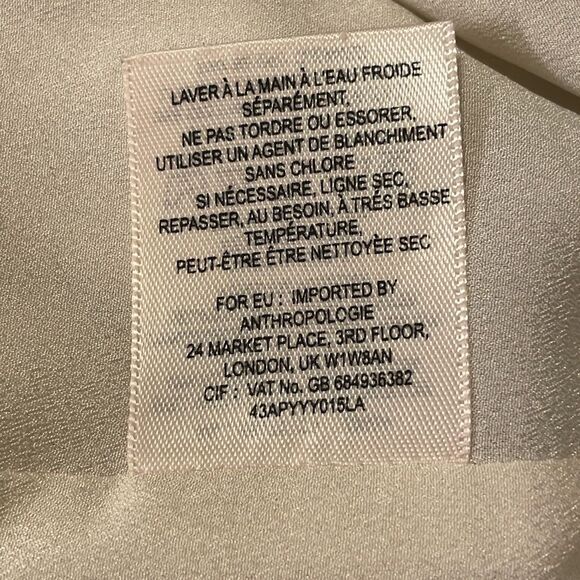 VANESSA VIRGINIA‎ by ANTHROPOLOGIE NWOT Talitha Maxi Dress in Black and White - Picture 11 of 11